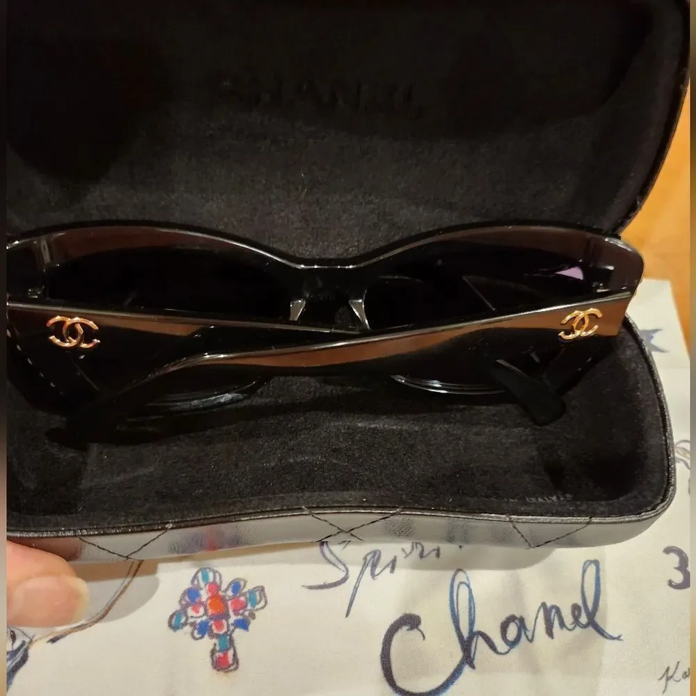 Chanel Black Sunglasses